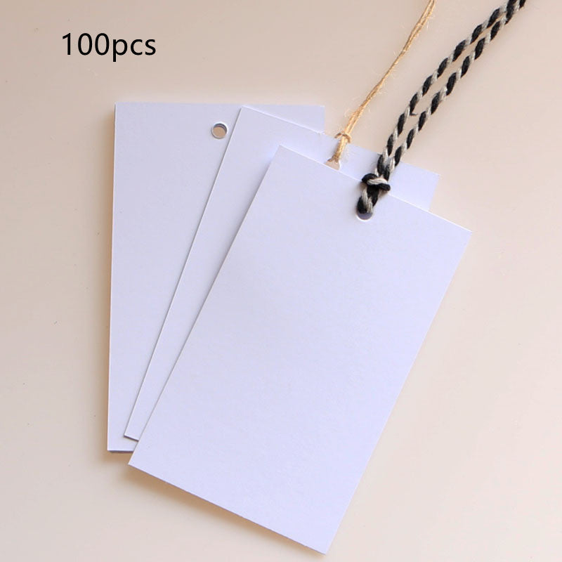 Blank Kraft Gift Tags Cardboard Pricing Tags