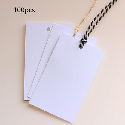 Blank Kraft Gift Tags Cardboard Pricing Tags