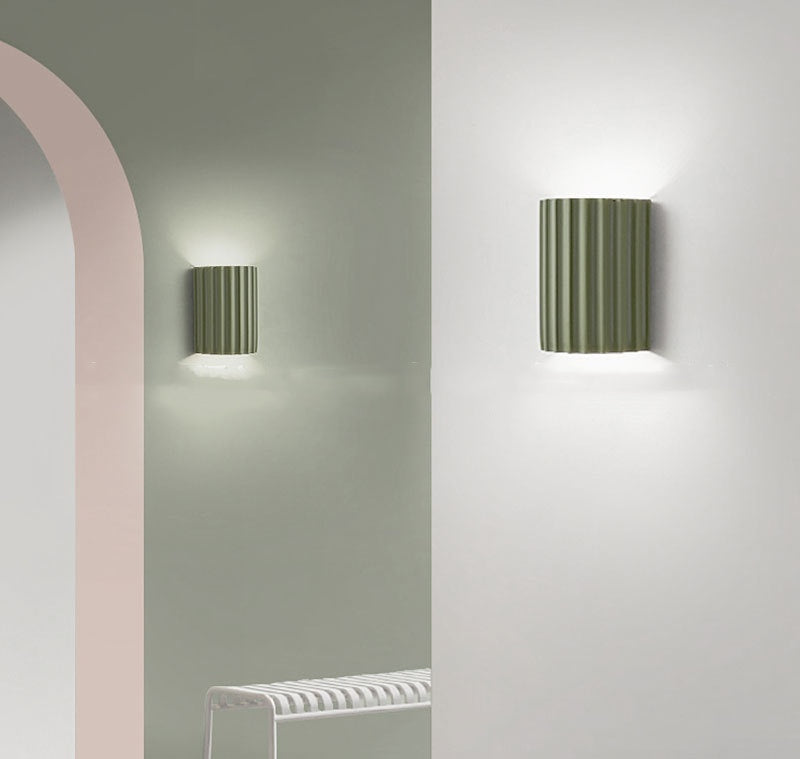 Resin Wall Lamp & Simple Living Room Background Wall Lamp