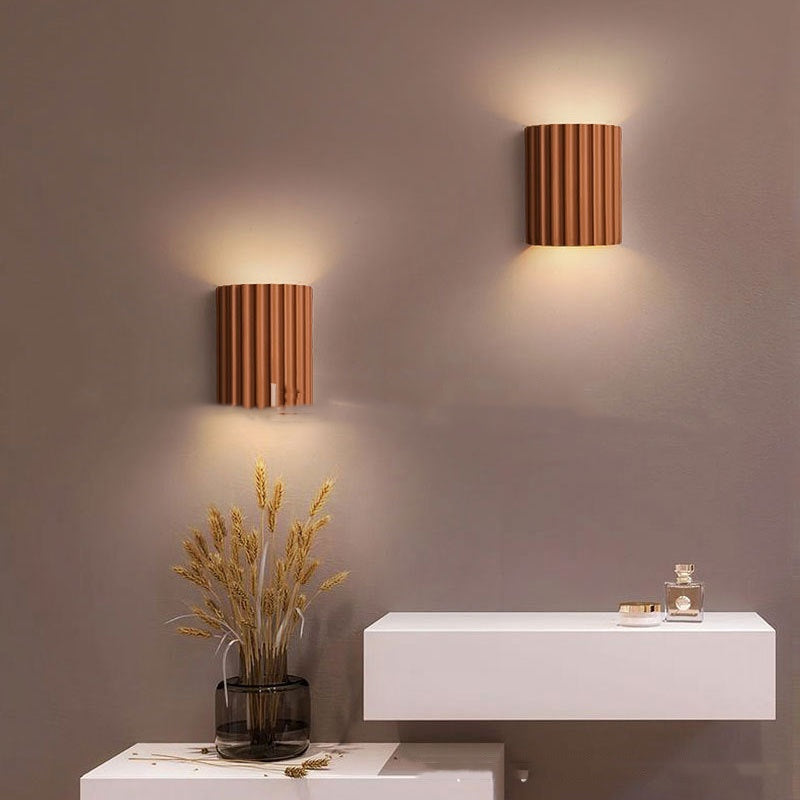 Resin Wall Lamp & Simple Living Room Background Wall Lamp