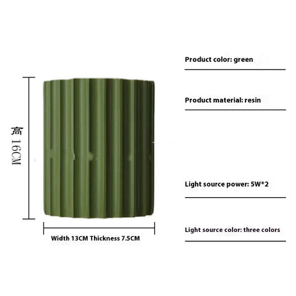 Resin Wall Lamp & Simple Living Room Background Wall Lamp